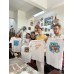 Batik T-Shirt Painting